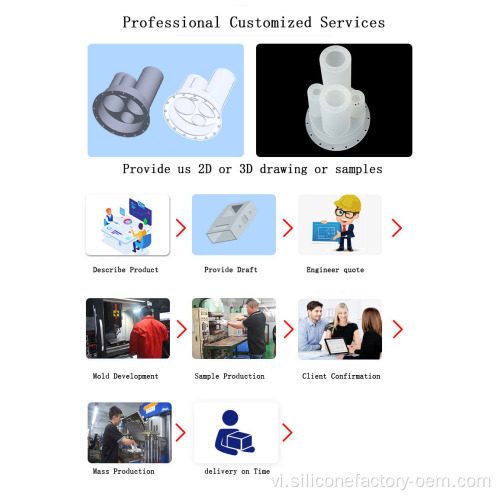 Các bộ phận silicon tùy chỉnh OEM/ODM chuyên nghiệp